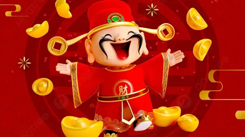 Hình nền thần tài full hd cho máy tính rõ nét