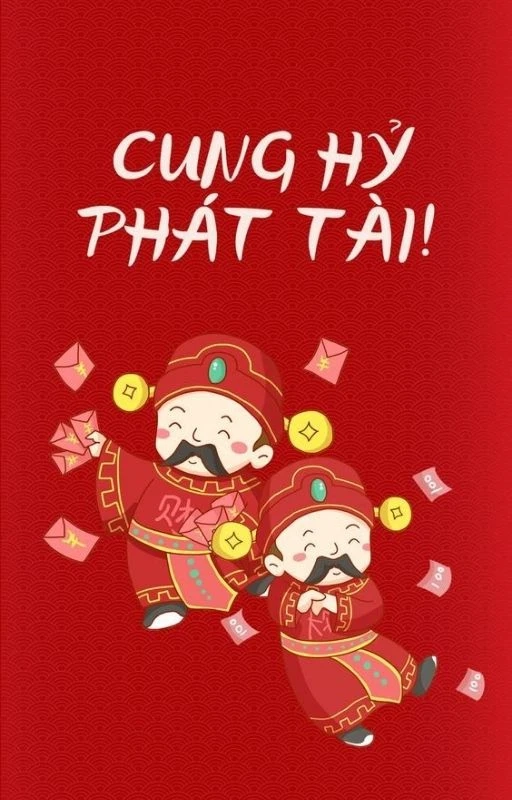 Hình nền thần tài phát lộc hòa quyện hình nền thần tài tài lộc