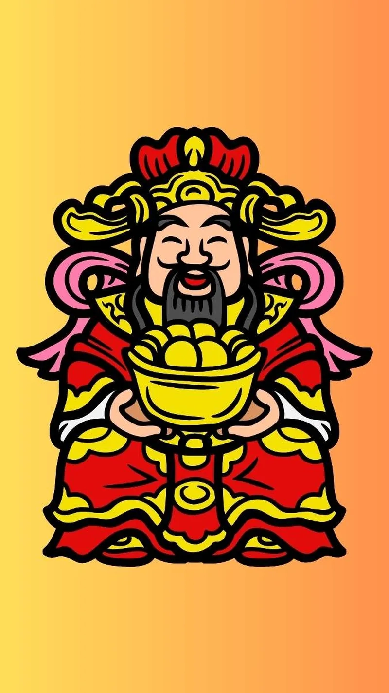 Hình nền thần tài phát lộc với ảnh thần tài tài lộc may mắn