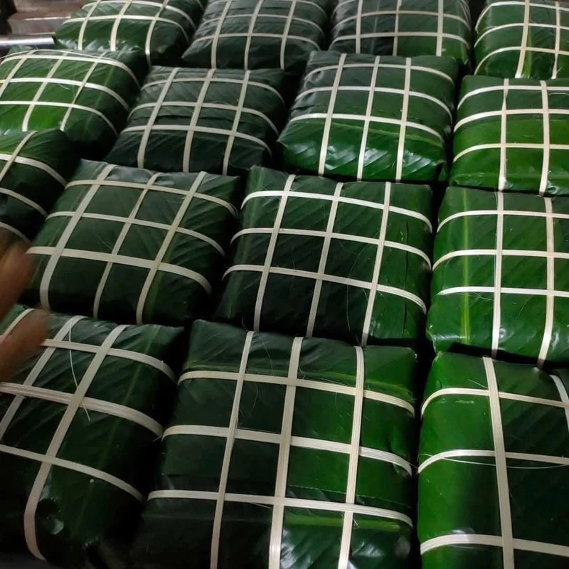 Tìm cảm hứng Tết với Ảnh bánh chưng xanh