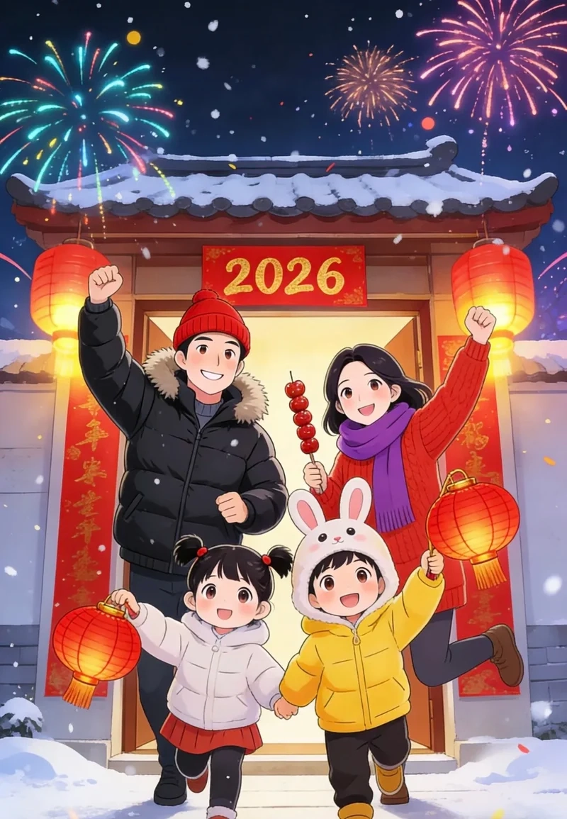 Cảm nhận xuân qua Ảnh gia đình ăn tết