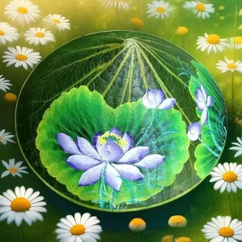 Ảnh nón lá tết gắn liền ký ức quê