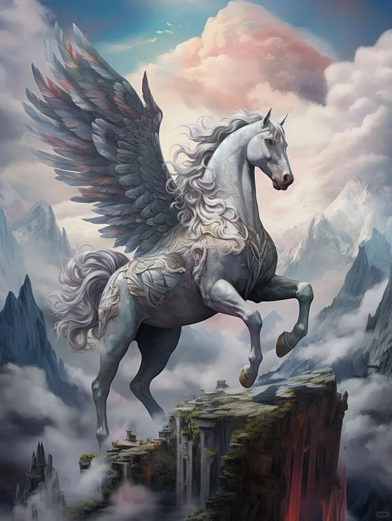 Bộ sưu tập hình nền ngựa có cánh đẹp