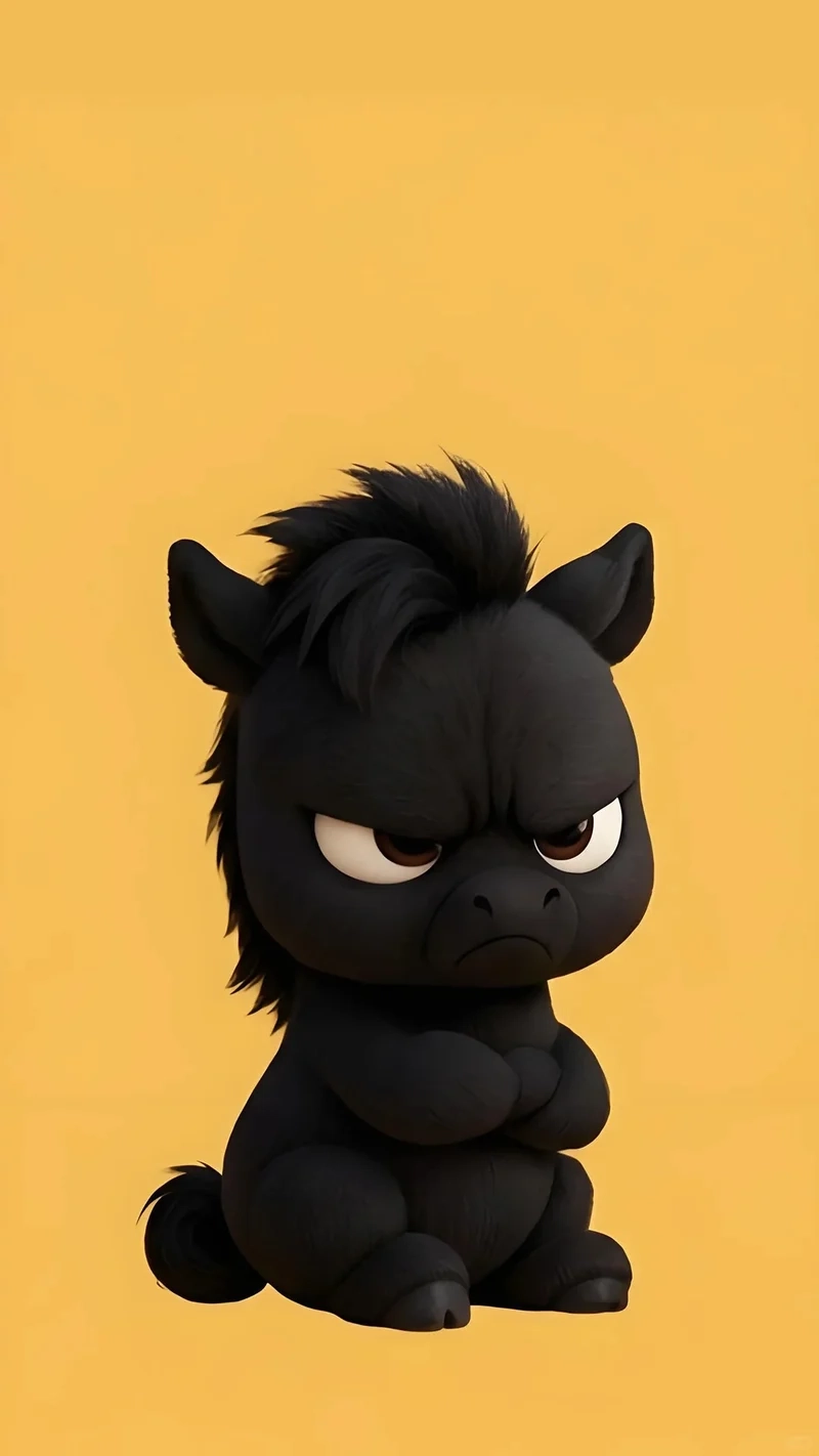 Tải ngay hình nền ngựa dễ thương miễn phí