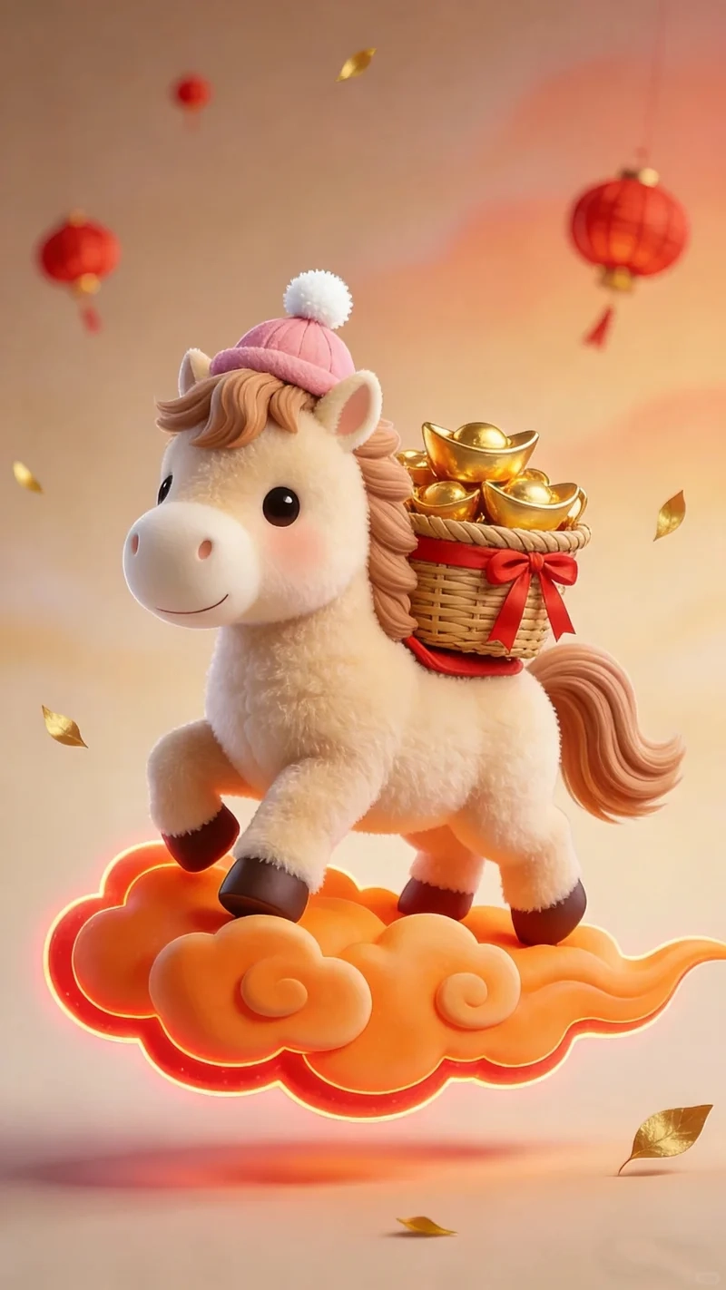 hình nền ngựa dễ thương cho màn hình sinh động