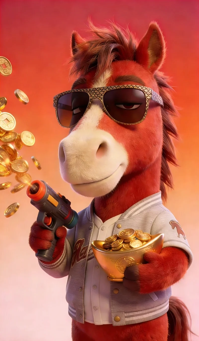 Tải về hình nền ngựa dễ thương cực xinh