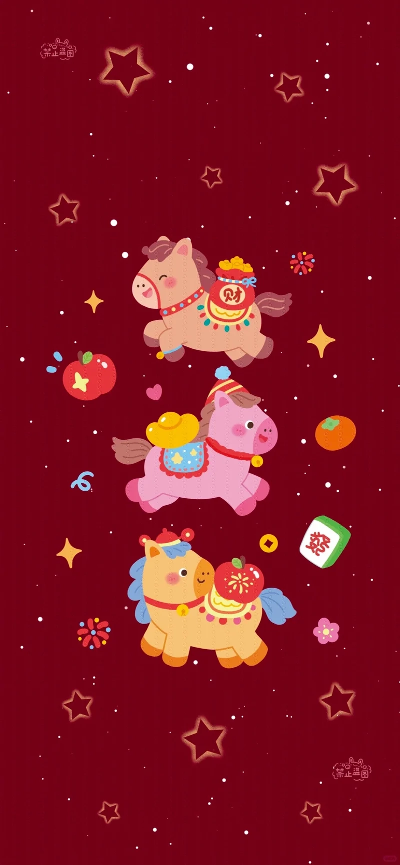 Bộ ảnh hình nền ngựa dễ thương chất lượng cao