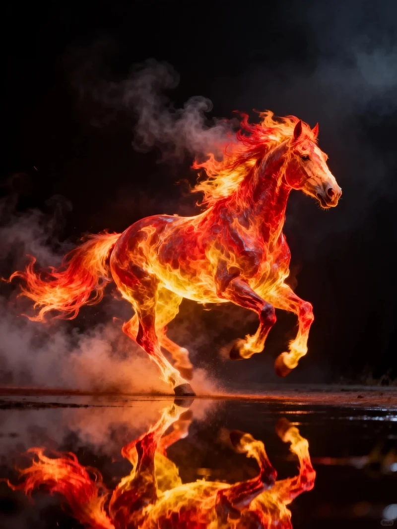 Chọn hình nền ngựa lửa cho ngày bùng nổ